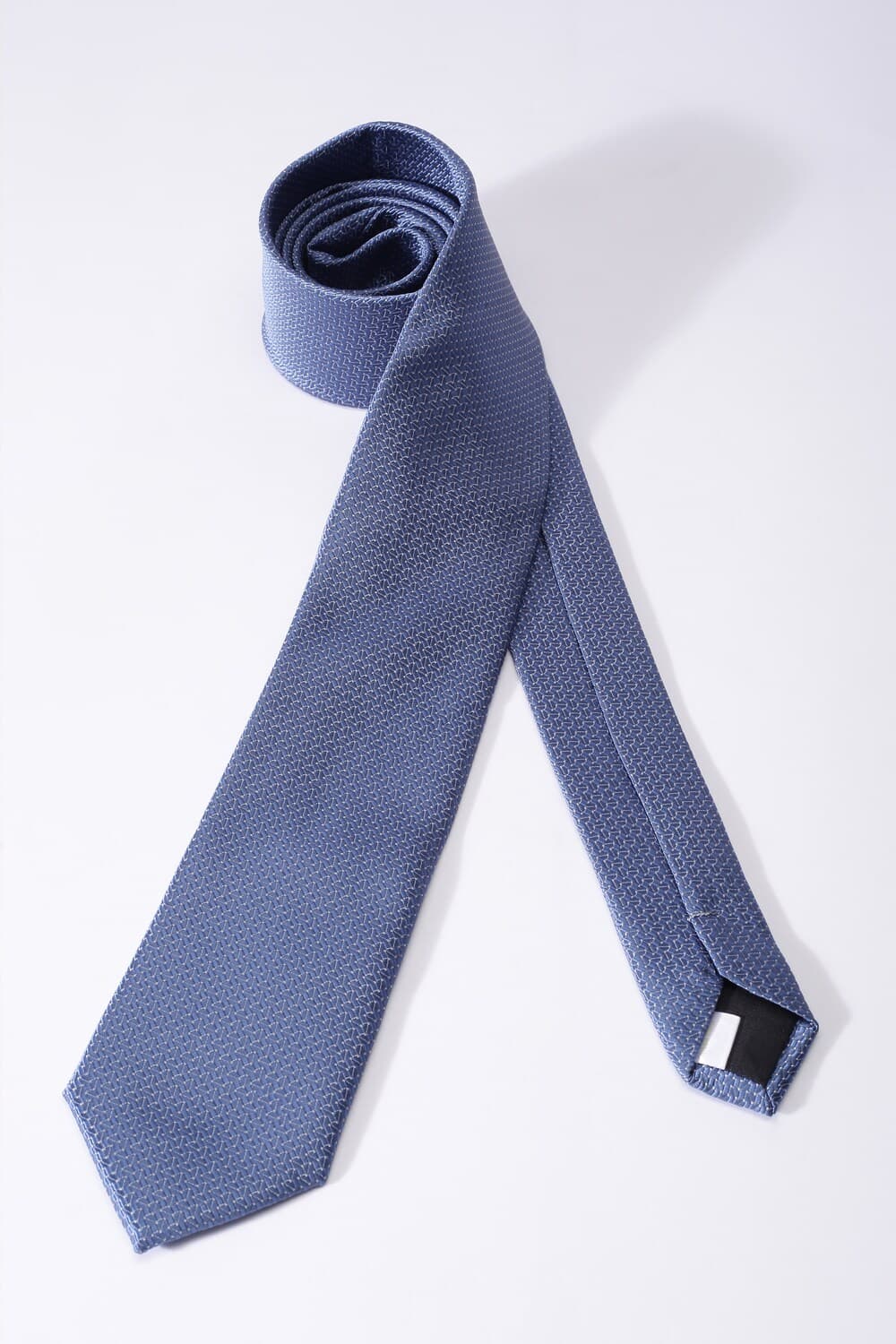Men Navy Embroidered Formal Tie