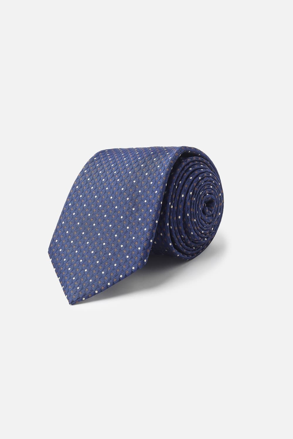 Men Navy Embroidered Formal Tie