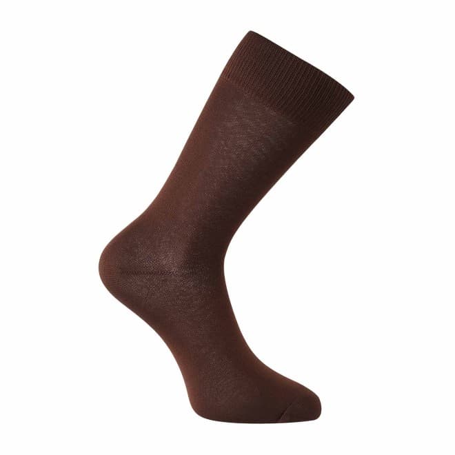 Men Brown Full Length Socks