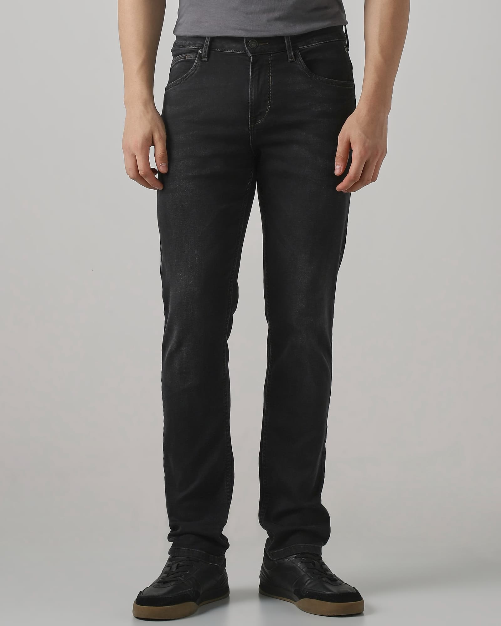 Charcoal Super Slim Fit Flyweight Jeans