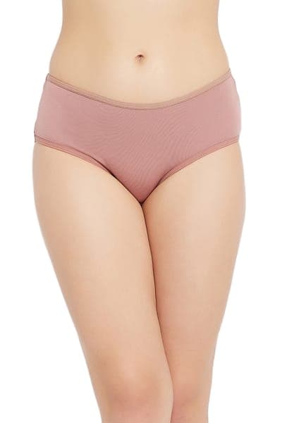 Buy Mid Waist Hipster Panty in Dusky Pink - Cotton Online - Clovia Buy Mid Waist Hipster Panty in Dusky Pink - Cotton Online - Clovia