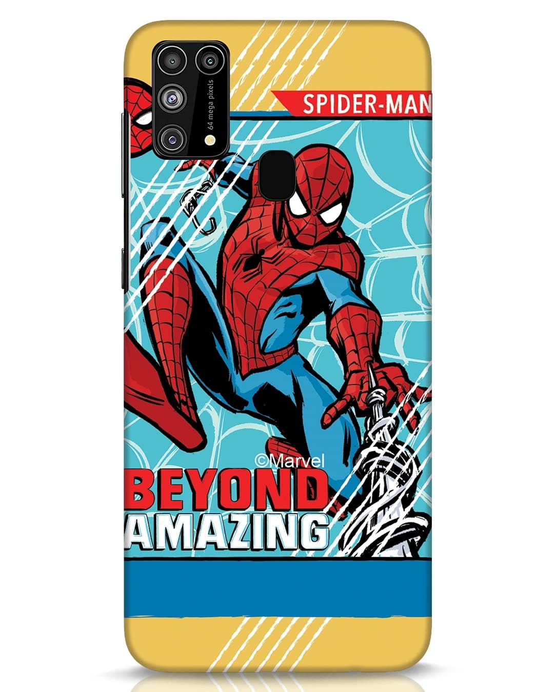 Buy Amazing Spiderman Designer Hard Cover for Samsung Galaxy M31 Online in India at Bewakoof Buy Amazing Spiderman Designer Hard Cover for Samsung Galaxy M31 Online in India at Bewakoof