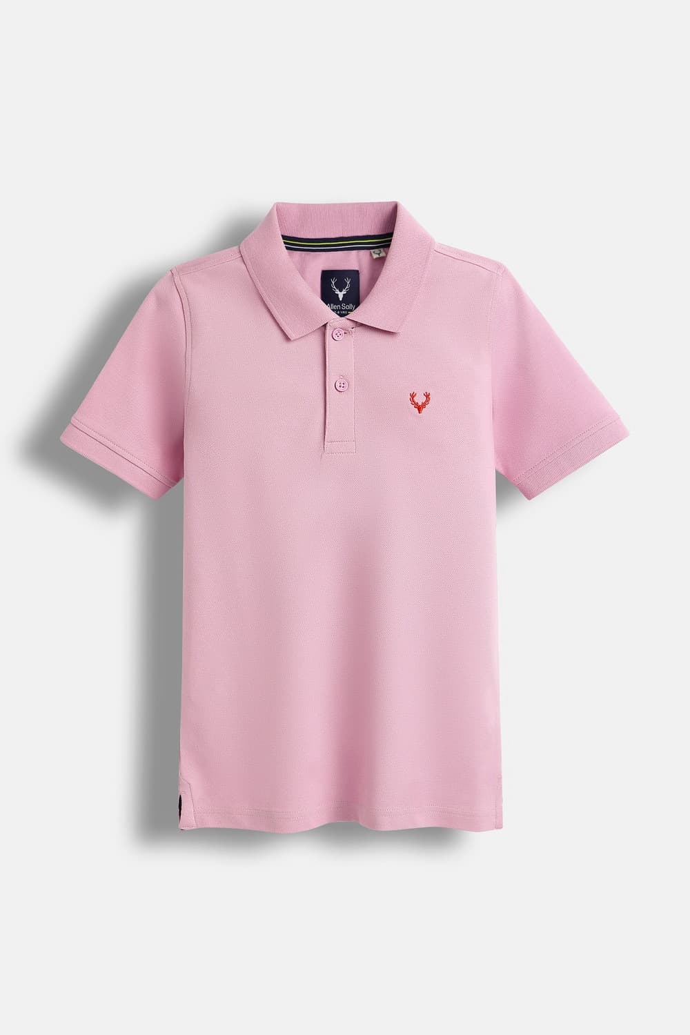 Allen Solly Pink Polo Collar T-shirt Allen Solly Pink Polo Collar T-shirt