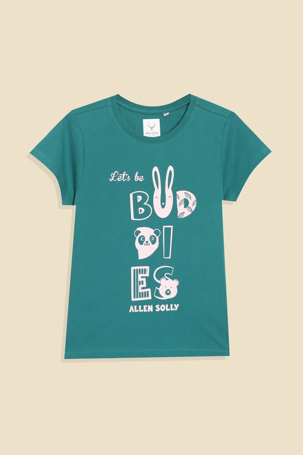 Girls Blue Graphic Printed Casual T-shirt Girls Blue Graphic Printed Casual T-shirt