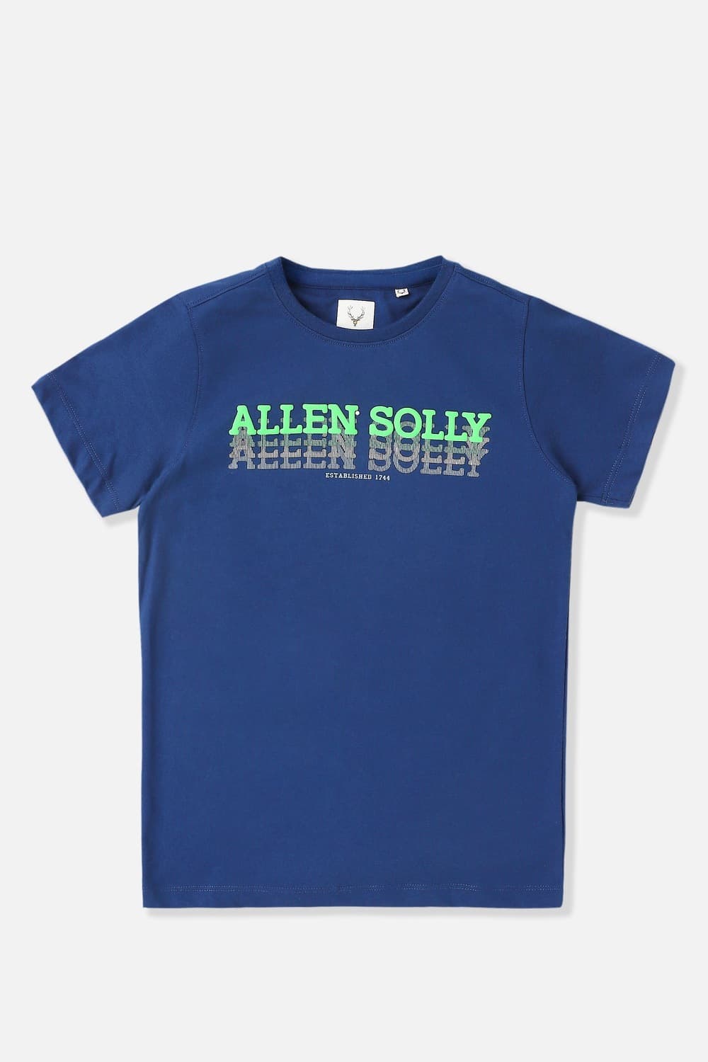 Boys Blue Graphic Printed Crew Neck T-shirt Boys Blue Graphic Printed Crew Neck T-shirt
