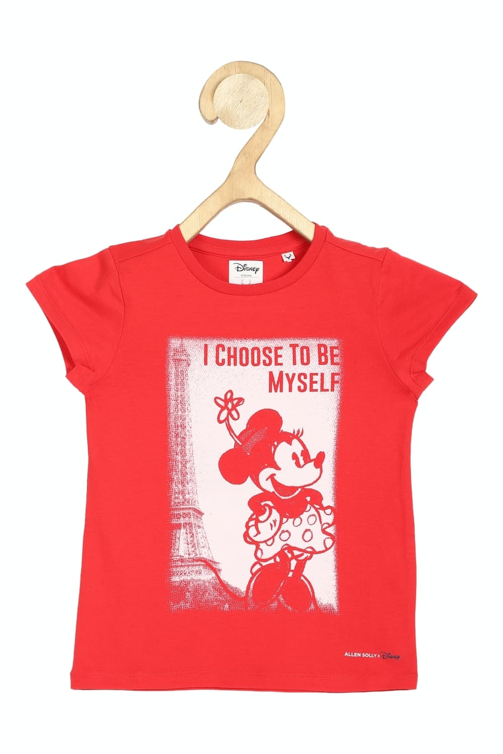 Girls Red Graphic Print Casual T-shirt Girls Red Graphic Print Casual T-shirt