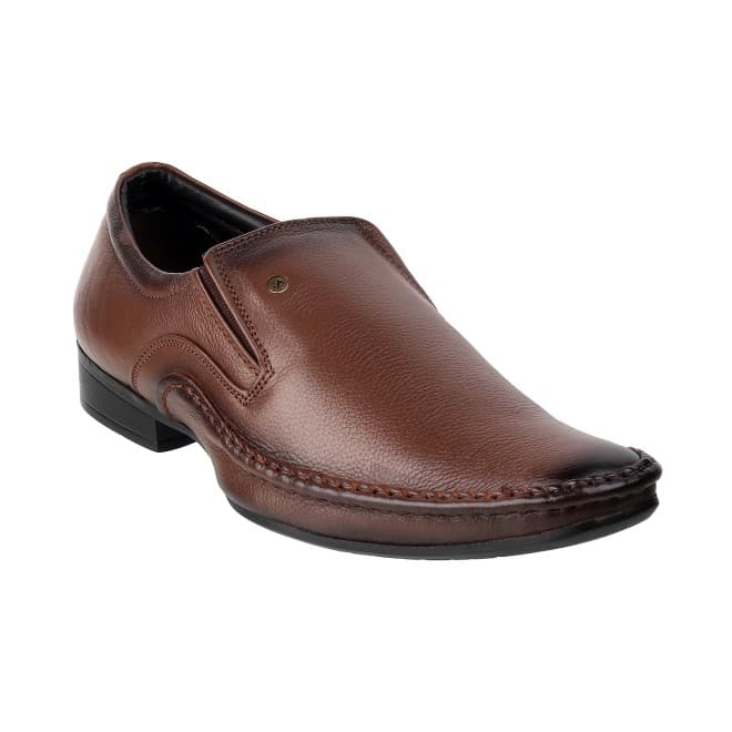 Men Tan Formal Moccasin Men Tan Formal Moccasin