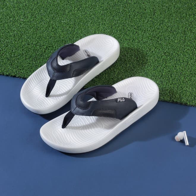 Men Navy Casual Slippers Men Navy Casual Slippers