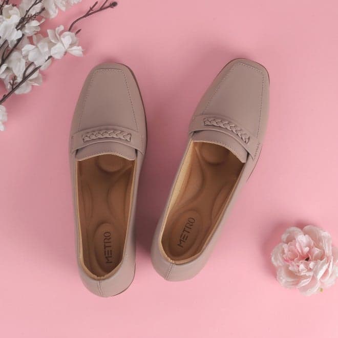 Women Peach Formal Pumps Women Peach Formal Pumps