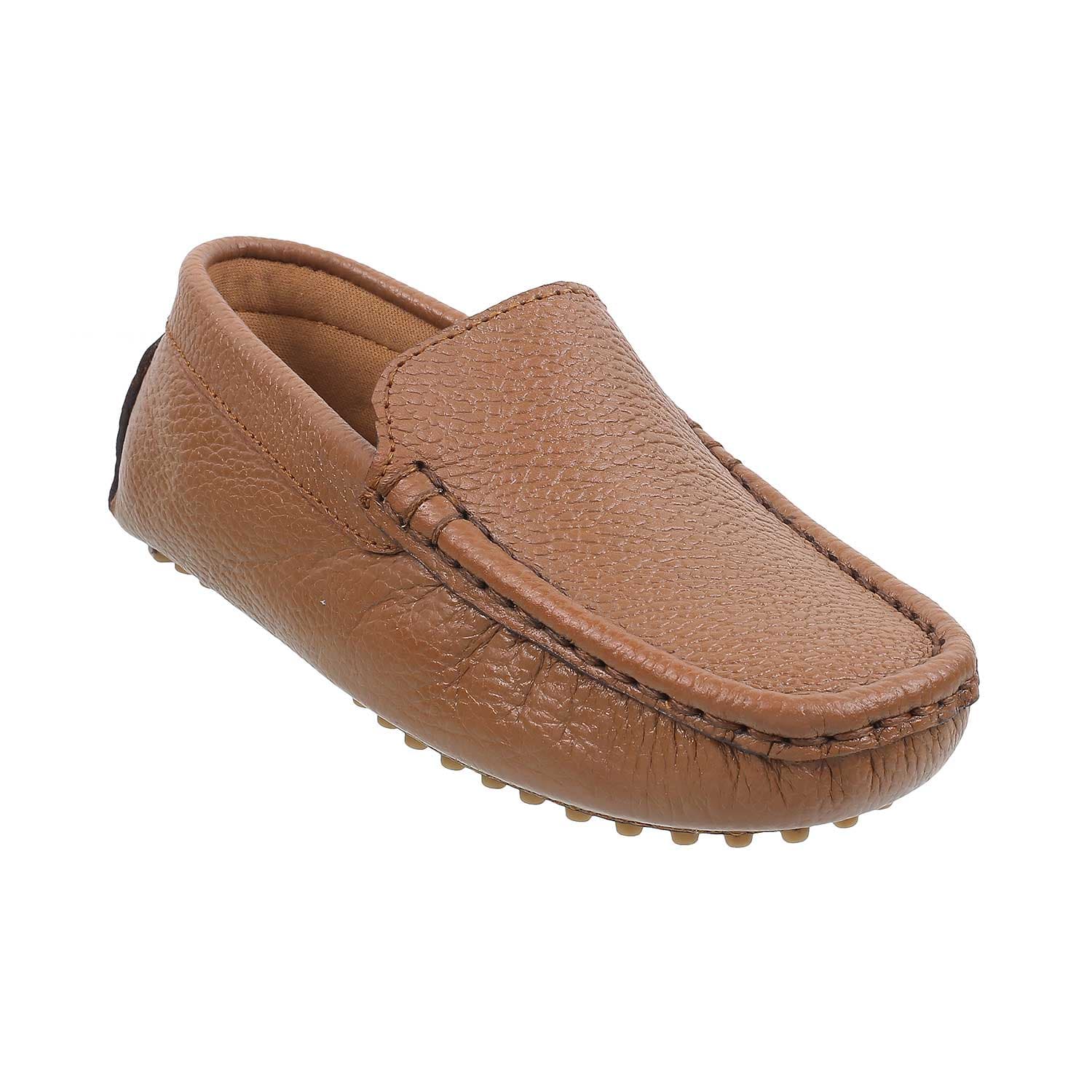 Boys Tan Casual Loafers Boys Tan Casual Loafers