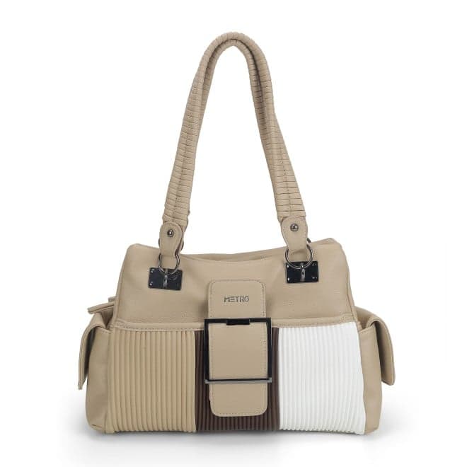Women Beige Shoulder Bag Women Beige Shoulder Bag